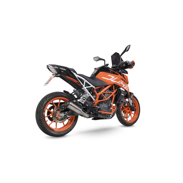 Scorpion Exhaust KTM Duke 390 2017 - 2020 Red Power Slip-on  Titanium Sleeve